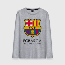 Мужской лонгслив хлопок FC Barcelona Barca