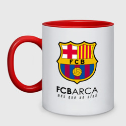 Кружка двухцветная FC Barcelona Barca