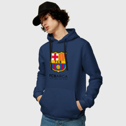 Мужская толстовка хлопок FC Barcelona Barca - фото 2