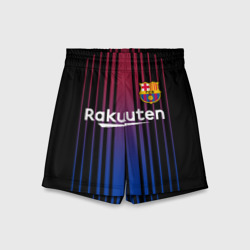 Детские спортивные шорты 3D FC Barcelona Barca