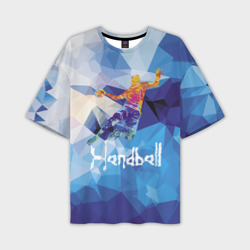 Мужская футболка oversize 3D Handball