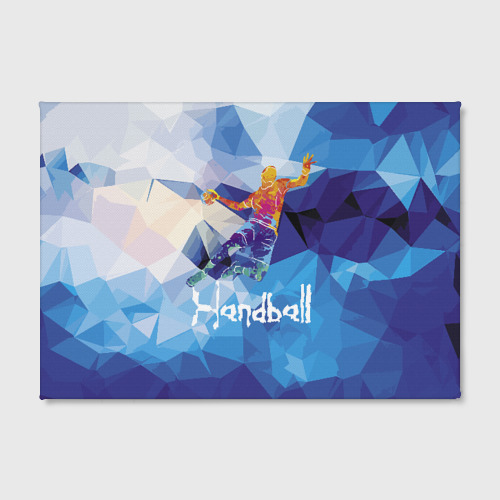 Холст прямоугольный Handball, цвет 3D печать - фото 2