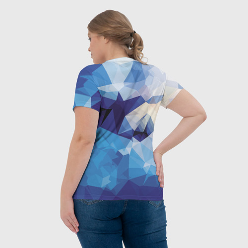 Женская футболка 3D Handball, цвет 3D печать - фото 7