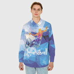 Мужская рубашка oversize 3D Handball - фото 2