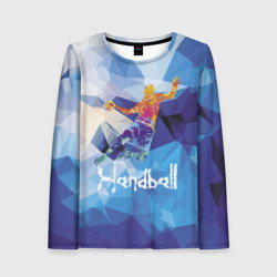 Женский лонгслив 3D Handball