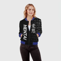 Женский бомбер 3D Японская анимация - фото 2
