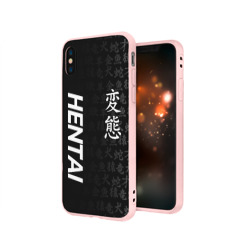 Чехол для iPhone X матовый Японская анимация - фото 2