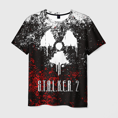 Мужская футболка 3D S.T.A.L.K.E.R. 2 Сталкер 2 радиация, цвет 3D печать