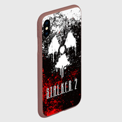Чехол для iPhone XS Max матовый S.T.A.L.K.E.R. 2 Сталкер 2 радиация - фото 2