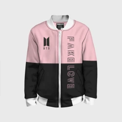 Детский бомбер 3D BTS Fake Love