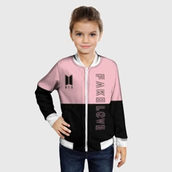 Детский бомбер 3D BTS Fake Love - фото 2