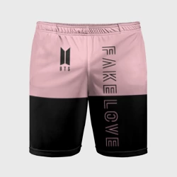 Мужские шорты спортивные BTS Fake Love