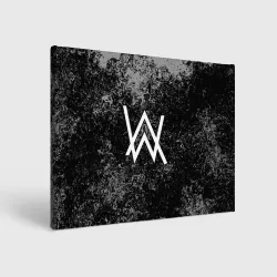 Холст прямоугольный Alan Walker
