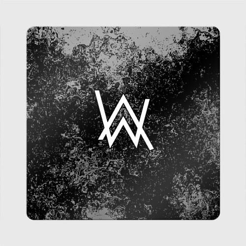 Магнит виниловый Квадрат Alan Walker