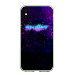 Чехол для iPhone XS Max матовый Skillet