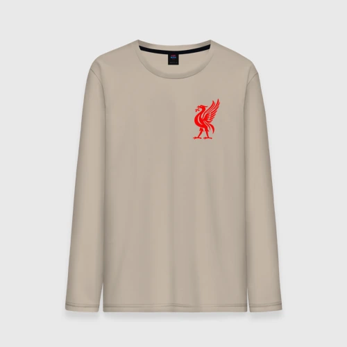 Мужской лонгслив хлопок Liverpool на спине