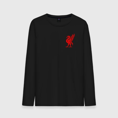 Мужской лонгслив хлопок Liverpool на спине