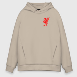 Мужское худи Oversize хлопок Liverpool на спине