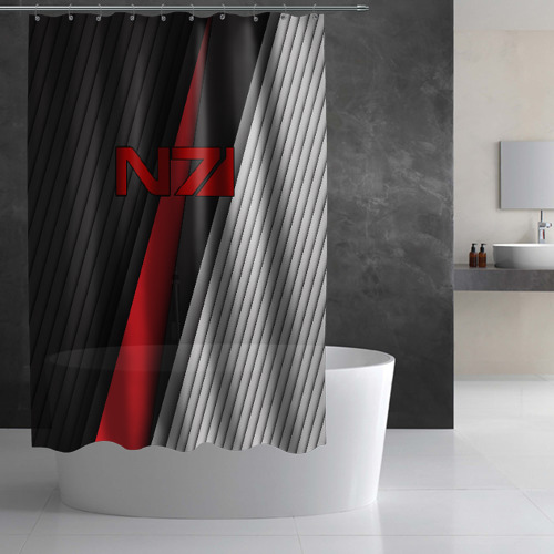 Штора 3D для ванной N7 - фото 2