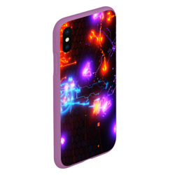 Чехол для iPhone XS Max матовый Galaxy - фото 2