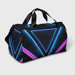 Сумка спортивная 3D Disquared neon