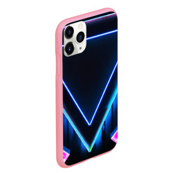 Чехол для iPhone 11 Pro Max матовый Disquared neon - фото 2