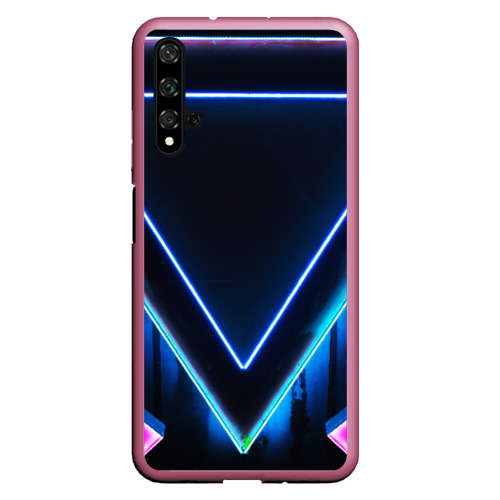 Чехол для Honor 20 Disquared neon, цвет малиновый