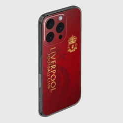 Чехол для iPhone 16 Pro силиконовый с защитой камеры Liverpool - фото 2