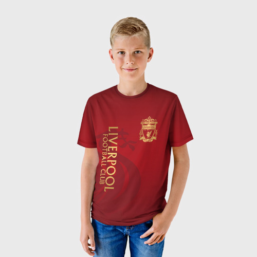 Детская футболка 3D Liverpool, цвет 3D печать - фото 3
