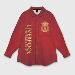 Мужская рубашка oversize 3D Liverpool