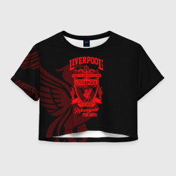 Женская футболка Crop-top 3D Liverpool