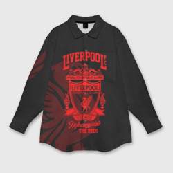 Мужская рубашка oversize 3D Liverpool