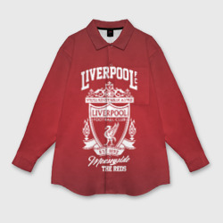 Мужская рубашка oversize 3D Liverpool