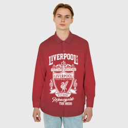 Мужская рубашка oversize 3D Liverpool - фото 2