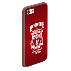 Чехол для iPhone 5/5S матовый Liverpool - фото 2