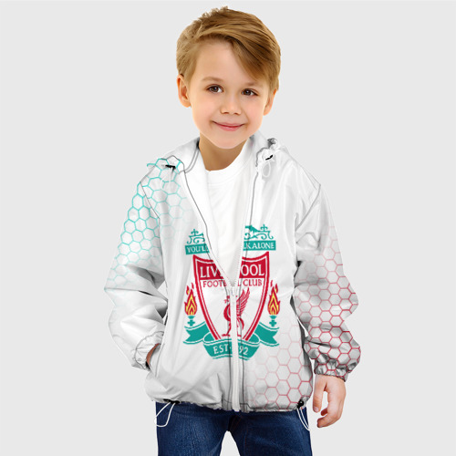 Детская куртка 3D LIVERPOOL, цвет белый - фото 3