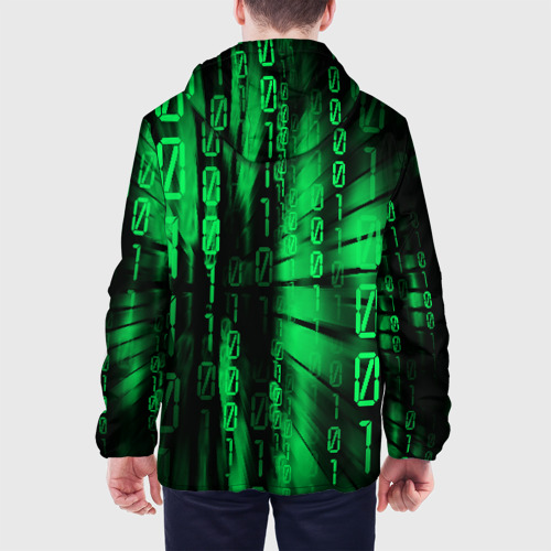 Мужская куртка 3D Матрица, цвет 3D печать - фото 5