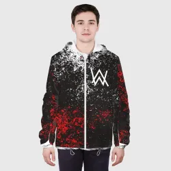 Мужская куртка 3D Alan Walker на спине - фото 4