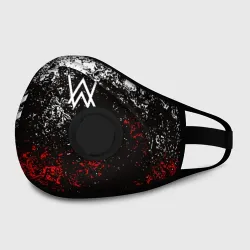 Маска из неопрена Alan Walker на спине