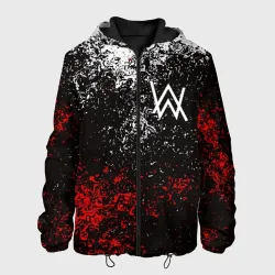 Мужская куртка 3D Alan Walker на спине