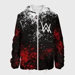 Мужская куртка 3D Alan Walker на спине