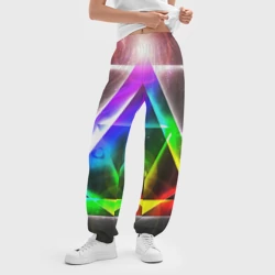 Женские джоггеры оверсайз 3D Иллюминаты - фото 2