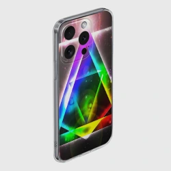 Чехол для iPhone 15 Pro Max силиконовый с защитой камеры Иллюминаты - фото 2