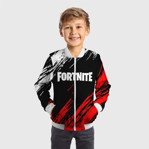 Детский бомбер 3D Fortnite paints Фортнайт брызги - фото 4