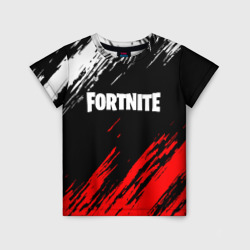 Детская футболка 3D Fortnite paints Фортнайт брызги