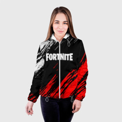 Женская куртка 3D Fortnite paints Фортнайт брызги - фото 2