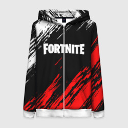 Женская толстовка 3D на молнии Fortnite paints Фортнайт брызги