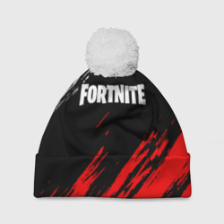 Шапка 3D c помпоном Fortnite paints Фортнайт брызги