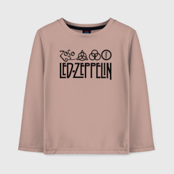 Детский лонгслив хлопок Led Zeppelin