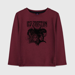 Детский лонгслив хлопок Led Zeppelin